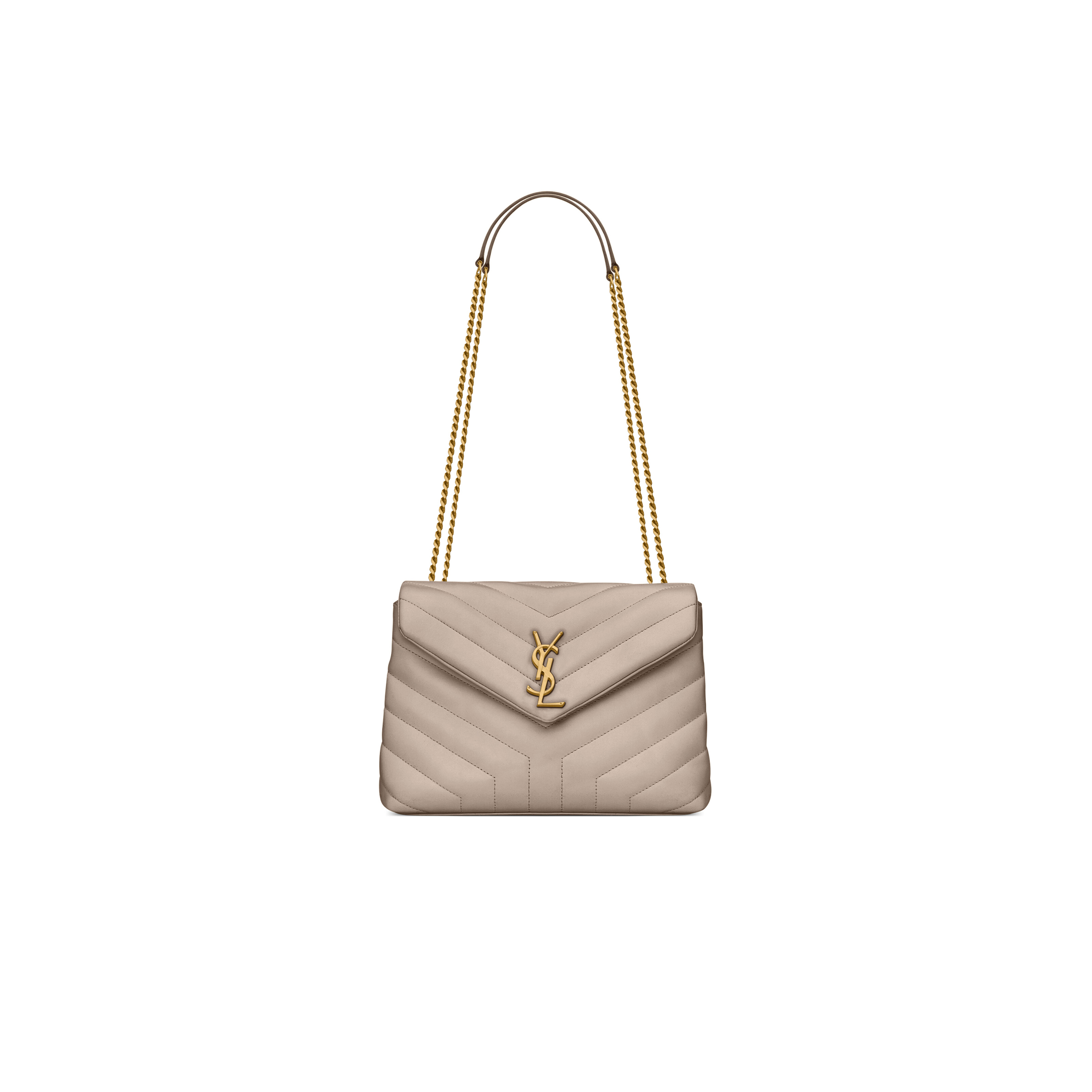 YSL LOULOU SMALL IN QUILTED LEATHER 494699DV7272826 (23*17*9cm)